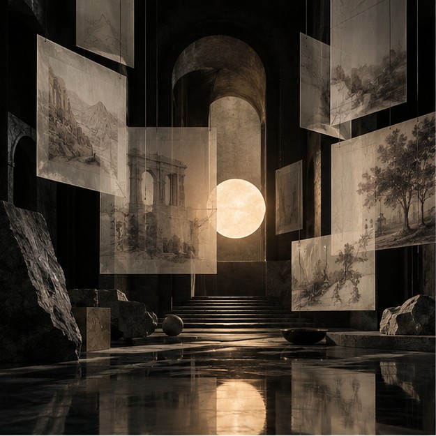 The Quiet Archive placeholder visual